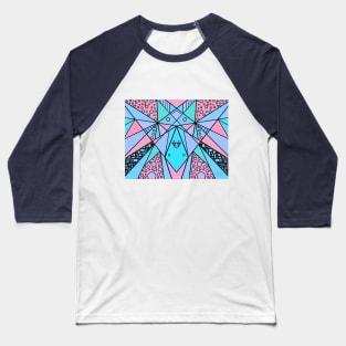 Cybernetic Landscape 3 Baseball T-Shirt